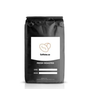 A bag of Professional's Roast by coffeine.co